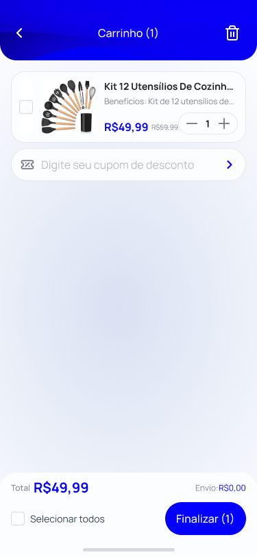 Carrinho de Compras